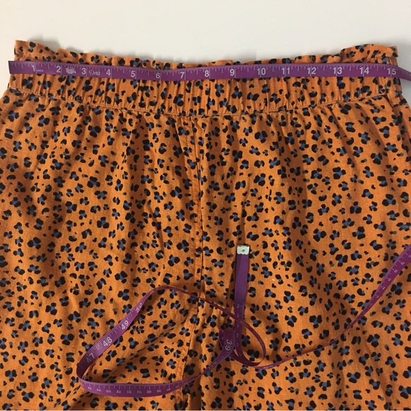 ‼️SOLD‼️Orange & Blue Leopard High Waisted Pants - Picture 10 of 13